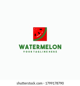 Creative Modern Watermelon Logo Design