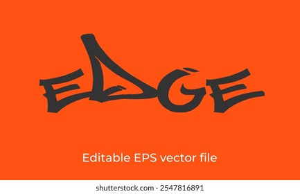 Creative and Modern Word Design Typography for Unique Branding, Visual Identity, and Artistic Graphic Projects