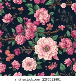 creative and modren vector flower