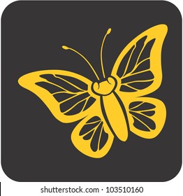 Creative Monarch Butterfly Icon