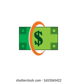 Creative Money Logo Design Template
