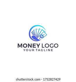 Creative Money Logo Design Template
