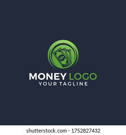 Creative Money Logo Design Template
