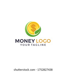 Creative Money Logo Design Template
