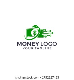 Creative Money Logo Design Template Stock Vector (Royalty Free ...