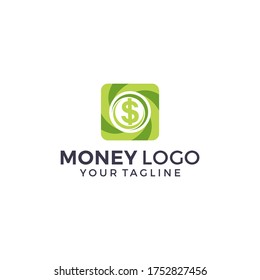 Creative Money Logo Design Template

