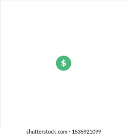 Creative money symbol isolated on white background. Symbol money design template, payment method, gift. Suitable for banner, Book Illustration, and Ecommerce Web Landing Page Concept.