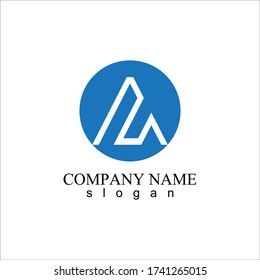 creative monogram illustration design logo and symbol icon vector template