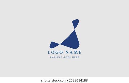 Diseño creativo del logotipo del monograma con colorido