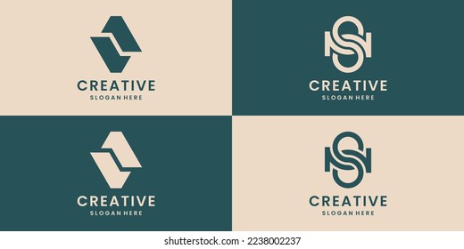 creative monogram logo designs inspirations