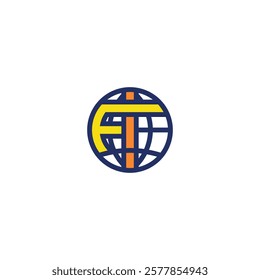 Creative Monogram Logo of IF and FI 
Diamond for Versatile Branding