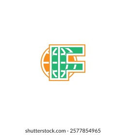 Creative Monogram Logo of IF and FI Earth for Versatile Branding