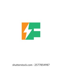 Creative Monogram Logo of IF and FI 
Energy for Versatile Branding