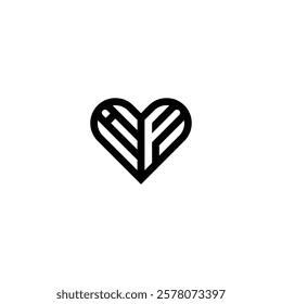 Creative Monogram Logo of IF and FI Love for Versatile Branding