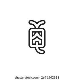 Logotipo creativo del monograma de XQ y QX para la marca versátil