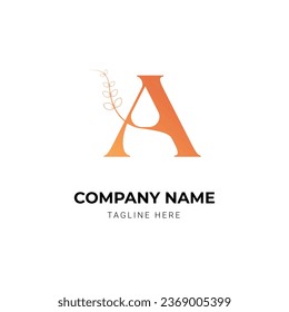 Design-Vorlage für kreatives Monogramm-Logo