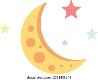 Creative Moon Logo Design Icon