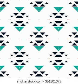 Simple Aztec Print Background