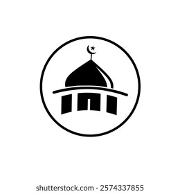 creative Mosque Logo Template Design Vector