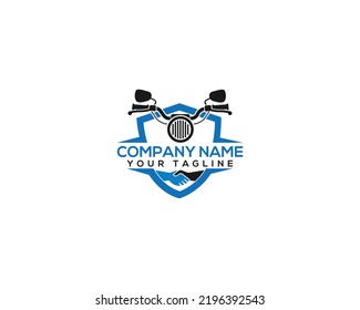 Creative Motorcycle logo design emblems. motorcycle club, bike racer, motorcycle rider, Bikers Club and Bike Repair Vector illustration.