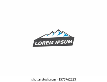 Creative Mountain icon Logo Business Template Vector
