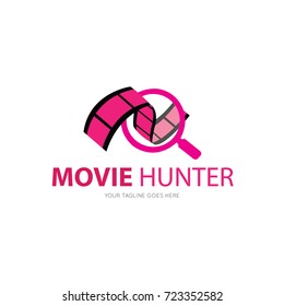 creative movie logo design template