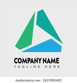 Creative multi color logo design