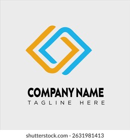 Creative multi color logo design
