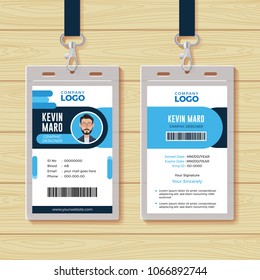 Creative Multipurpose Identity Card Design Stock Vector (Royalty Free ...