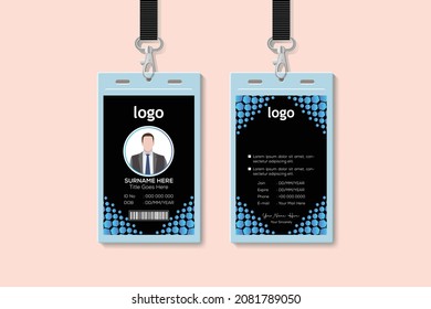 Creative Multipurpose Identity Card Template, Professional Identity Card Template Vector for Employee and Others