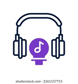 creative music icon for your website, mobile, presentation, and logo design.