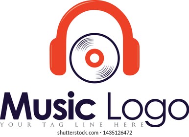 Creative Music Logo Design Icon