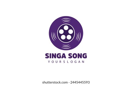 CREATIVE MUSIC TONE COLORFUL LOGO TEMPLATE.