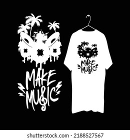 creative music t-shirt design vector files