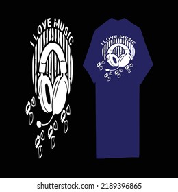 creative music t-shirt design vector files