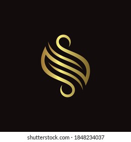 Creative N initials swan logo vector template