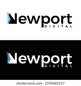 Creative N Latter Logo Vector Template