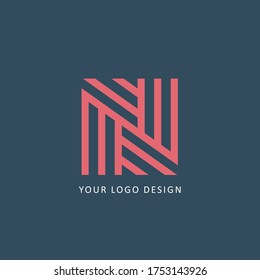 Creative N Letter Logo Design