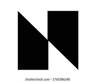 creative N logo designs and monograms
