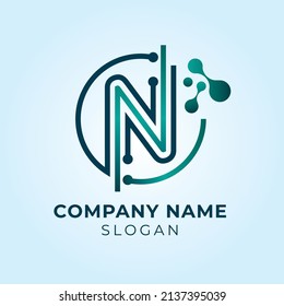 Creative N Logo for personal and commercial use