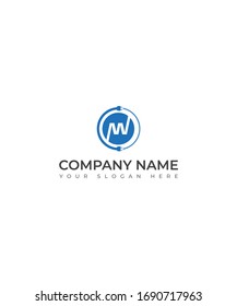 Creative N and N or NN Electric  Concept Logo Design Template for commercial used. 