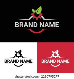 Creative Natural Company Logo Template