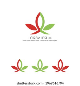 Creative Nature Concept Logo Design Template