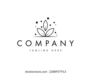 creative nature leaf eco logo design