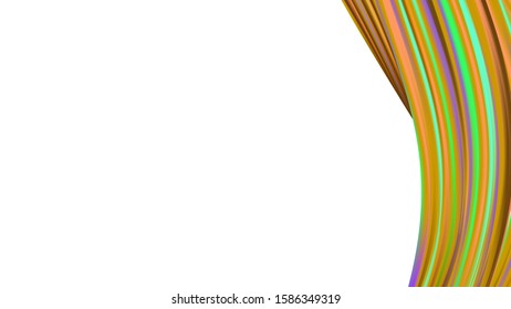 Creative Neon Pink, Blue, Violet Background. Minimal Watercolor Layout. Light Template for Cover, Poster, Banner, Greeting Card. Abstract Realistic Modern Digital Pattern with Rainbow Brush Strokes.