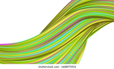 Creative Neon Pink, Blue, Violet Background. Abstract Realistic Minimal Watercolor Layout. Modern Digital Pattern with Rainbow Brush Strokes. Light Template for Cover, Poster, Banner, Greeting Card.