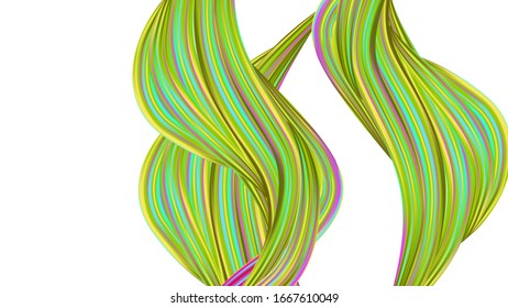 Creative Neon Pink, Blue, Violet Background. Light Template for Cover, Poster, Banner, Greeting Card. Abstract Realistic Modern Digital Pattern with Rainbow Brush Strokes. Minimal Watercolor Layout.
