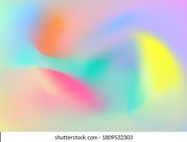 Fondo Creativo Neon Rosa, Azul, Violeta. Plantilla ligera para carátula, afiche, pancarta, tarjeta de felicitación. Diseño de color de agua mínimo. Patrón digital moderno con formas fluidas. Curvas y líneas abstractas.