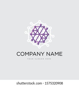 Creative Network and computer Logo Design, technology logo, Template. 