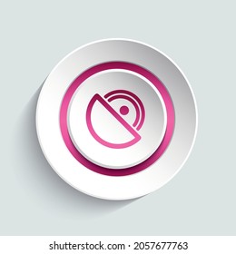 Creative network icon design for your website, app, layout, page design. Modern style button design. Vector illustration.